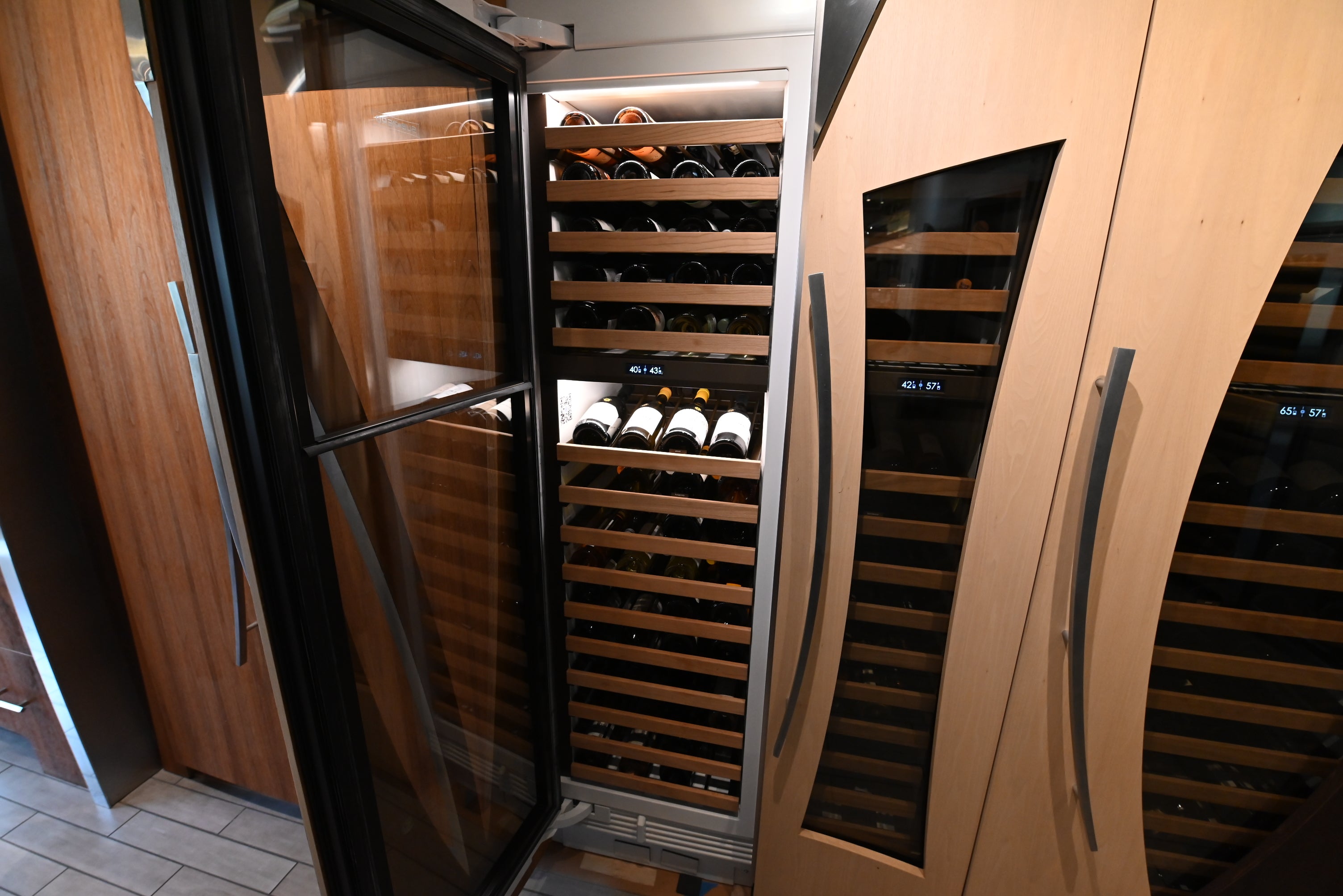 Sub-Zero Certified DEC2450W/L 24" Panel Ready Dual Zone Tall Wine Cooler