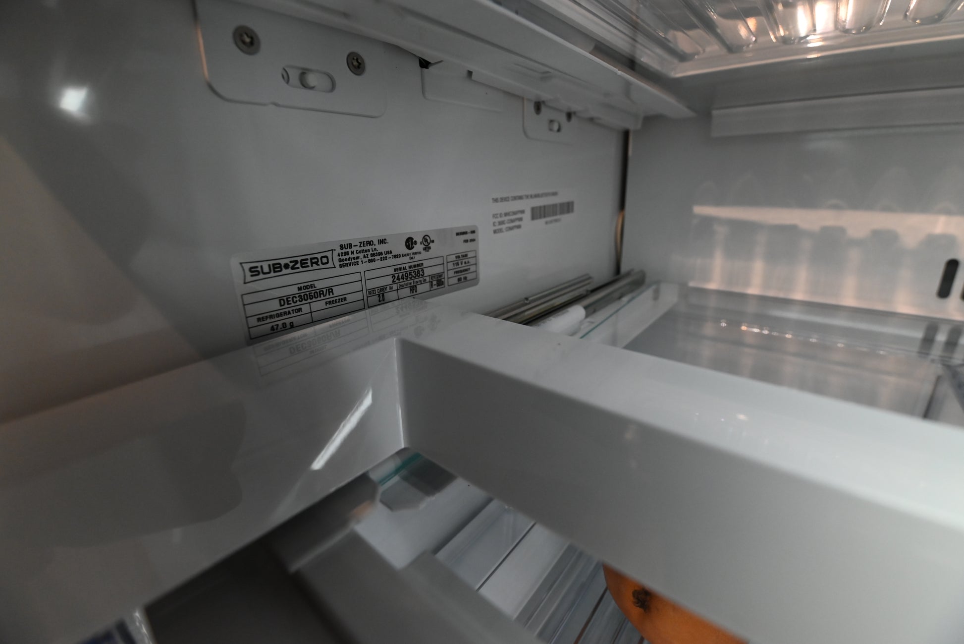 Sub-Zero Certified DEC3050R/R 30" Panel Ready Refrigerator Column