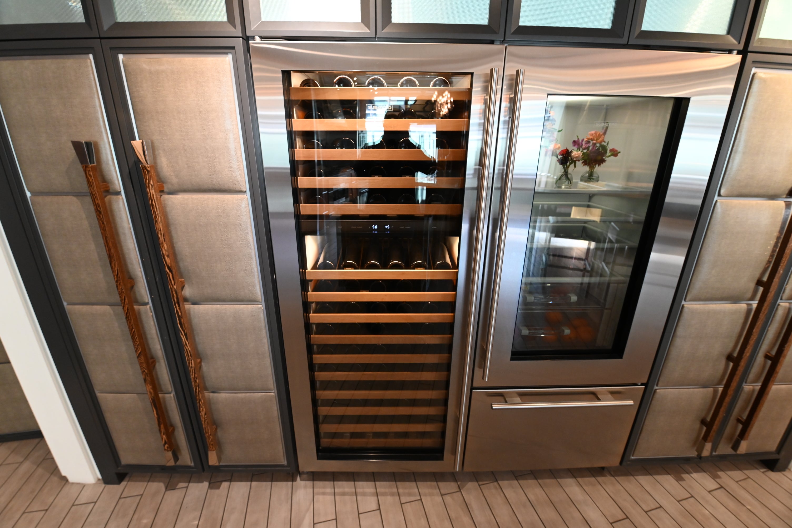Sub-Zero Certified BW-30/0 30" Panel Ready Dual Zone Tall Wine Cooler