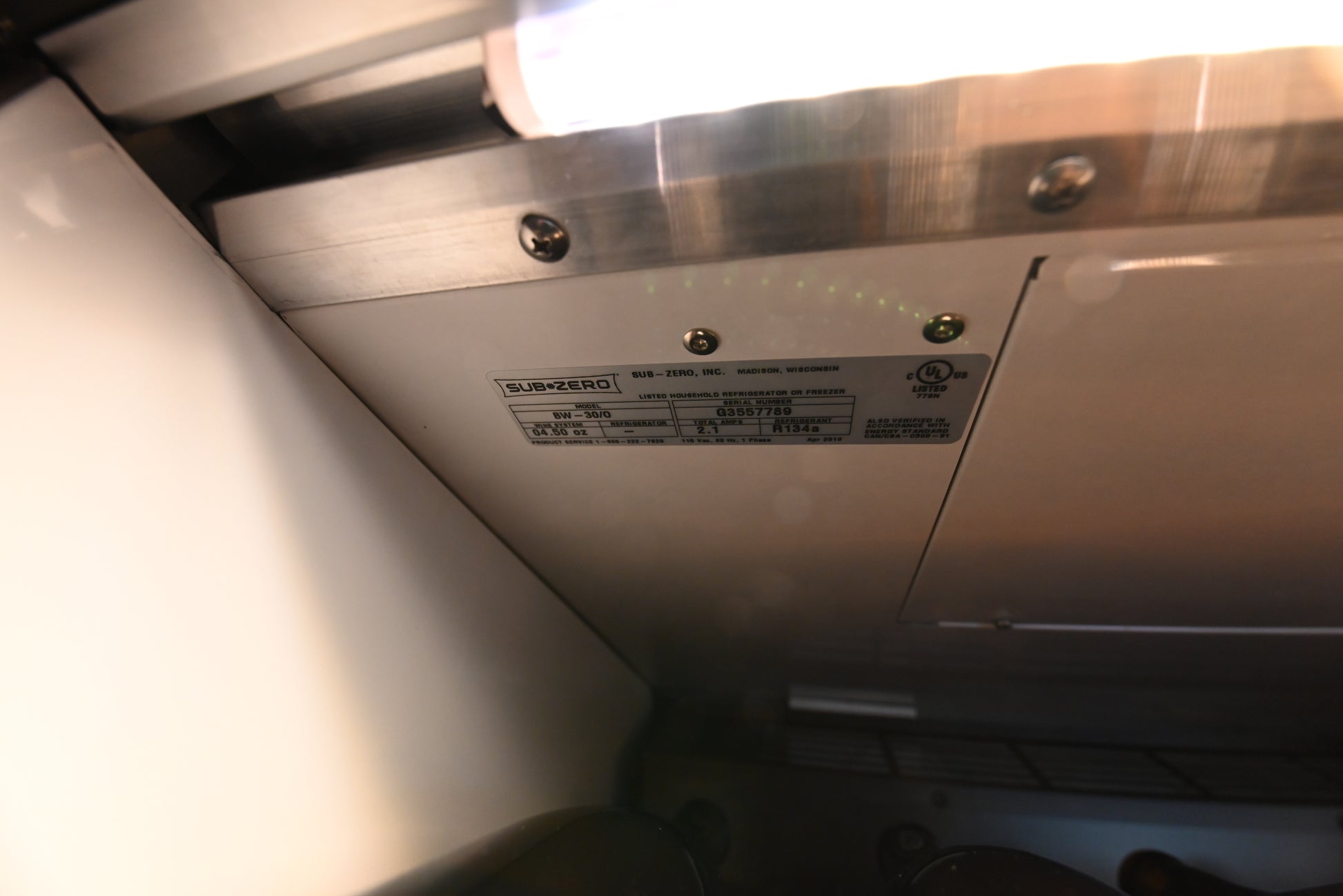 Sub-Zero Certified BW-30/0 30" Panel Ready Dual Zone Tall Wine Cooler