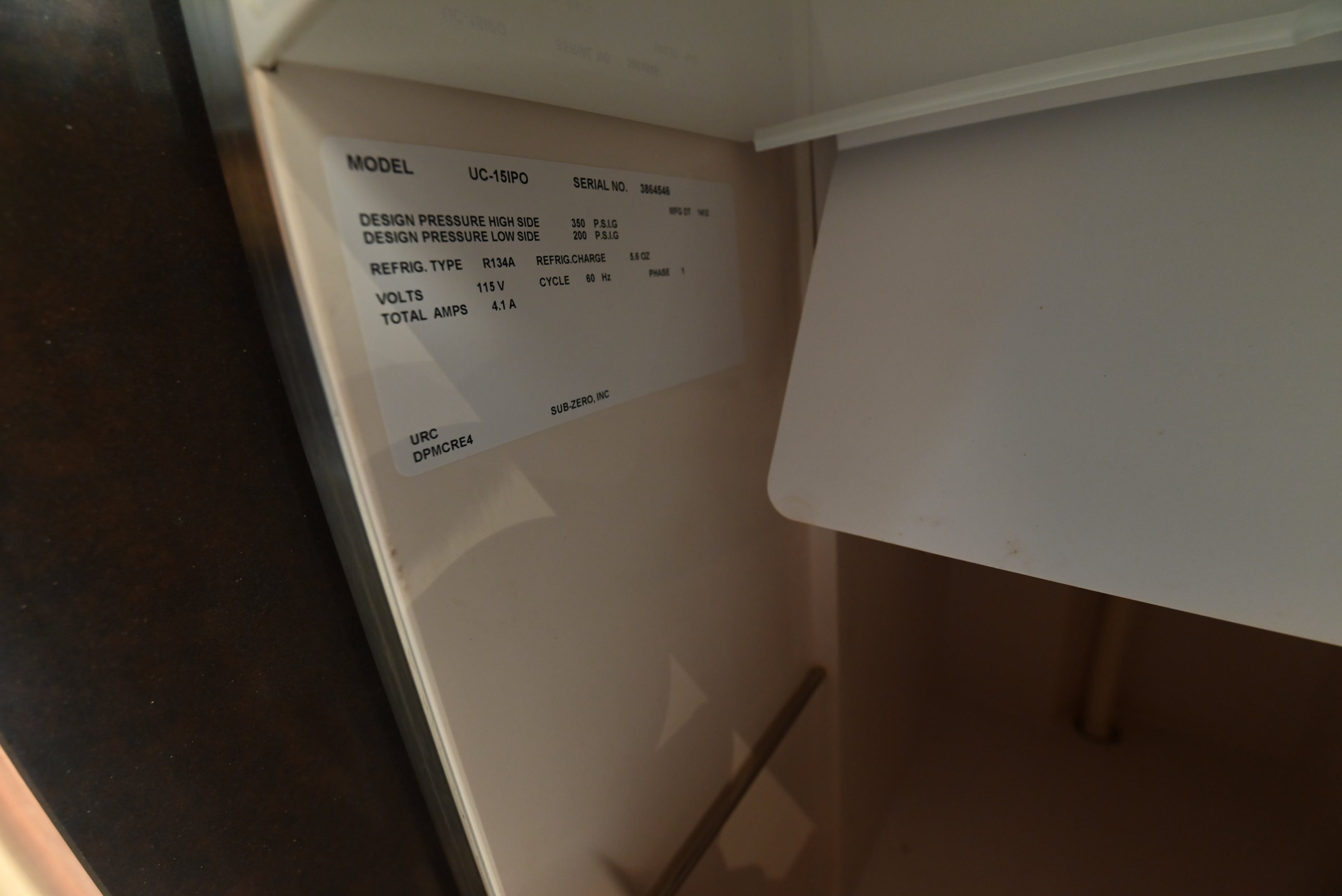 Sub-Zero Certified UC-15IPO 15" Panel Ready Outdoor Ice Maker