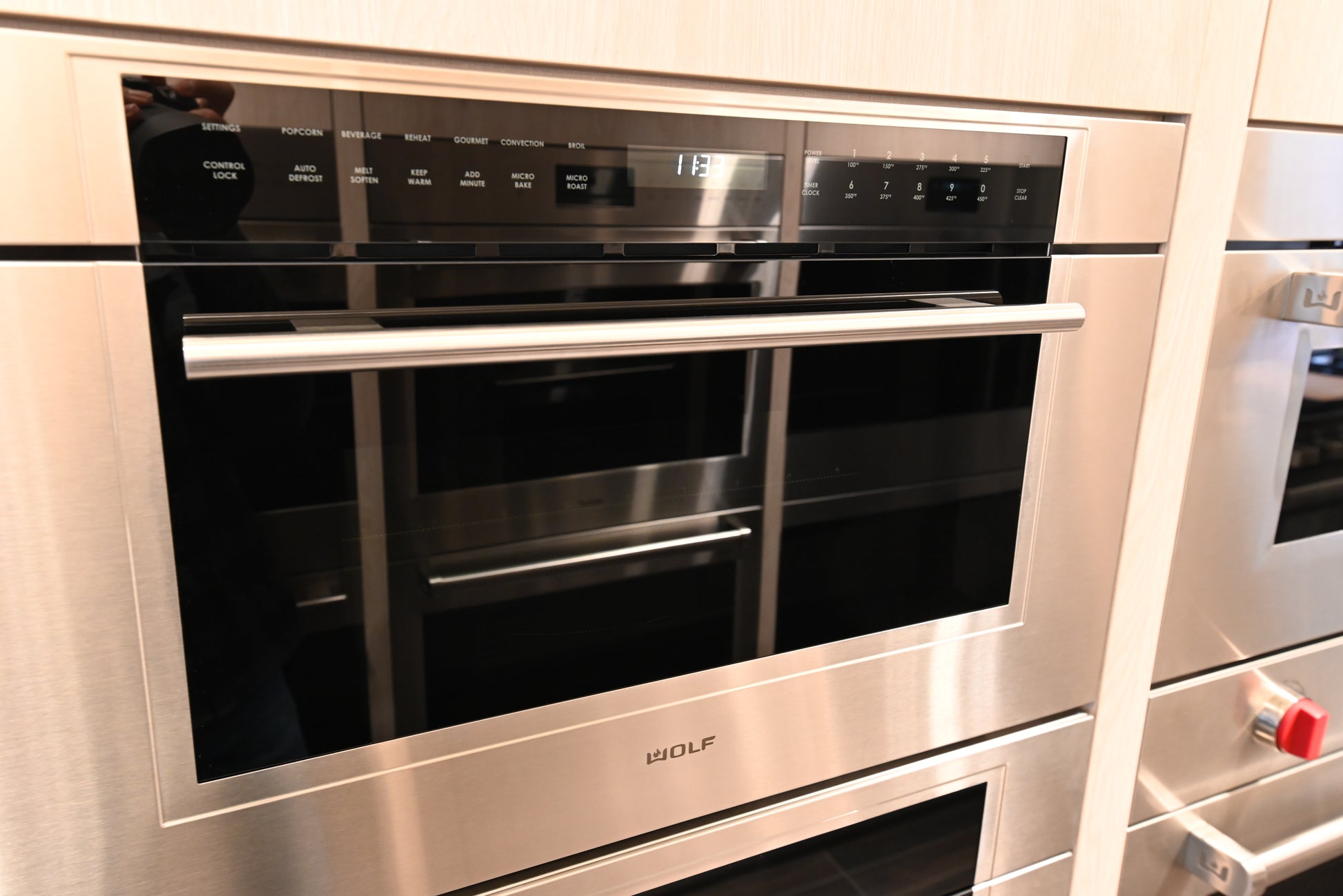 Wolf Certified SPO30CM/B/TH 30" Black Speed Oven