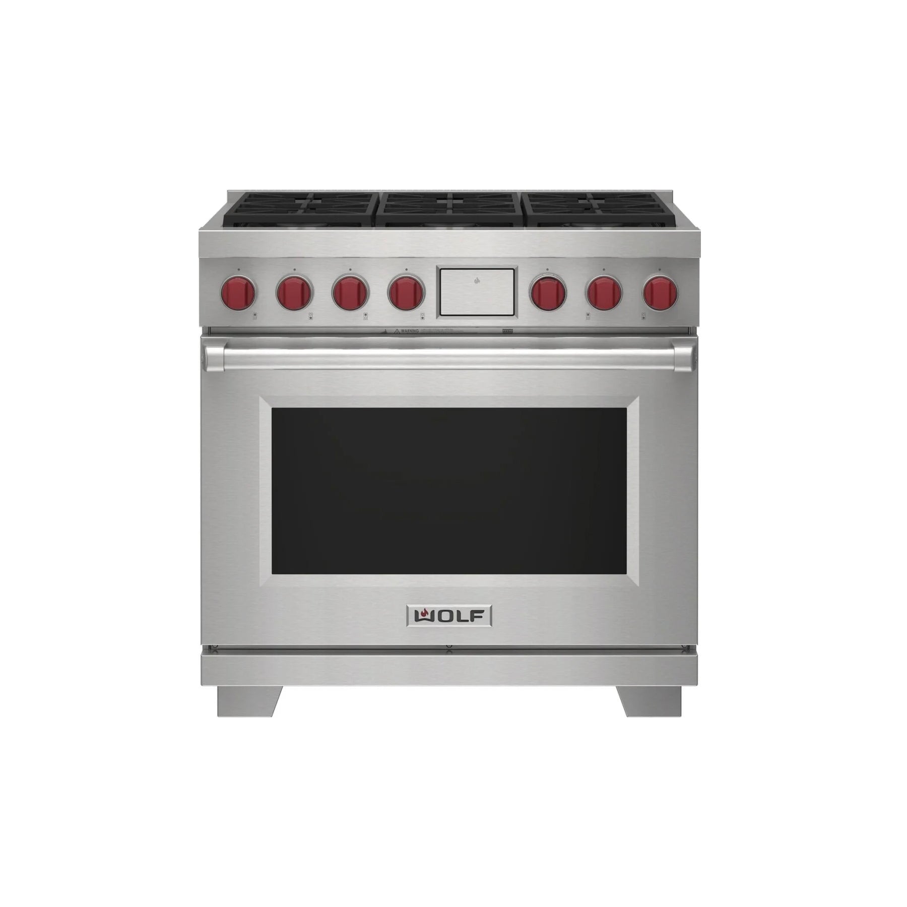 Wolf Certified DF36650/S/P 36" Stainless Steel Dual Fuel Range