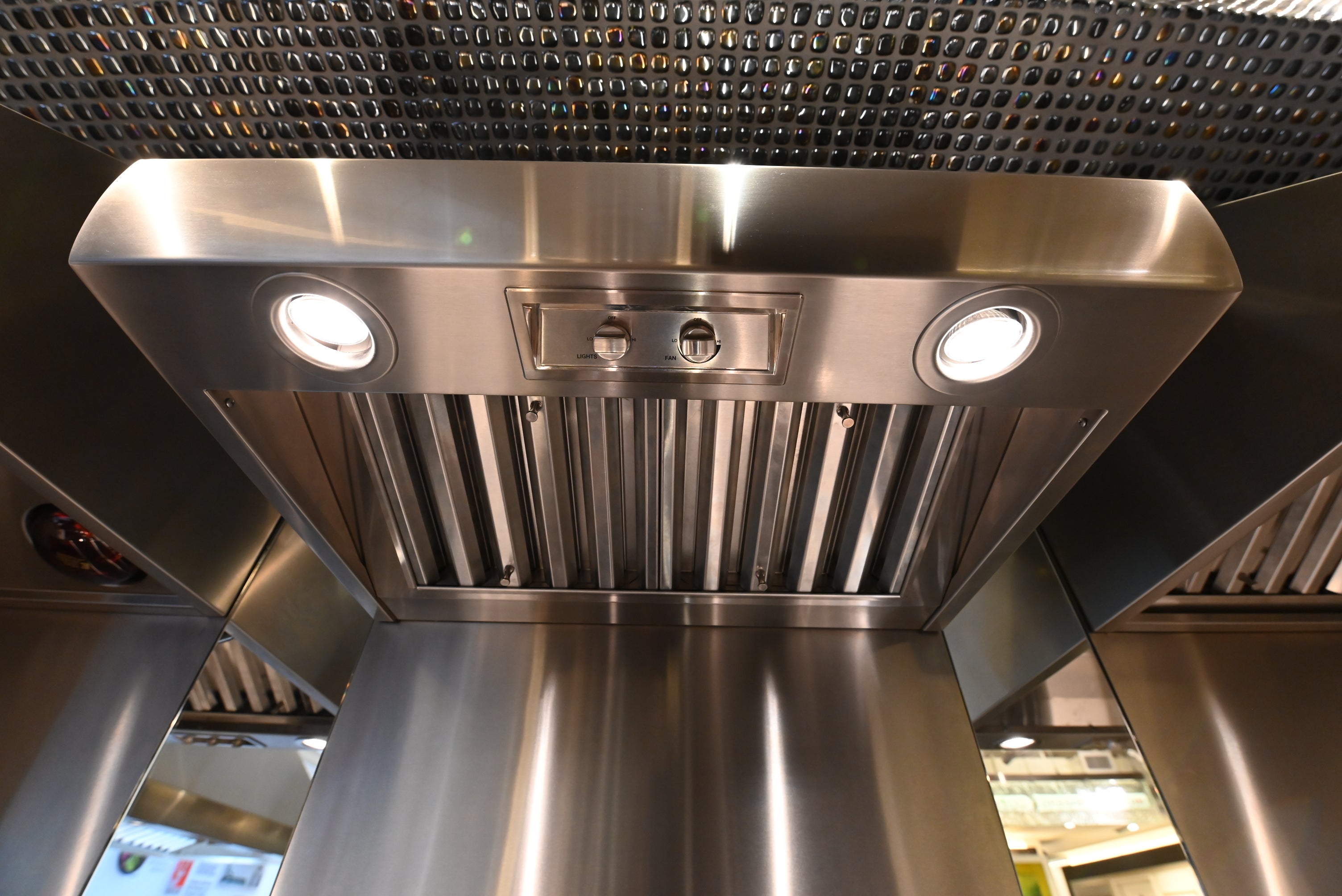 Wolf Certified PW302210 30" Stainless Steel Low Profile Wall Mount Canopy Hood