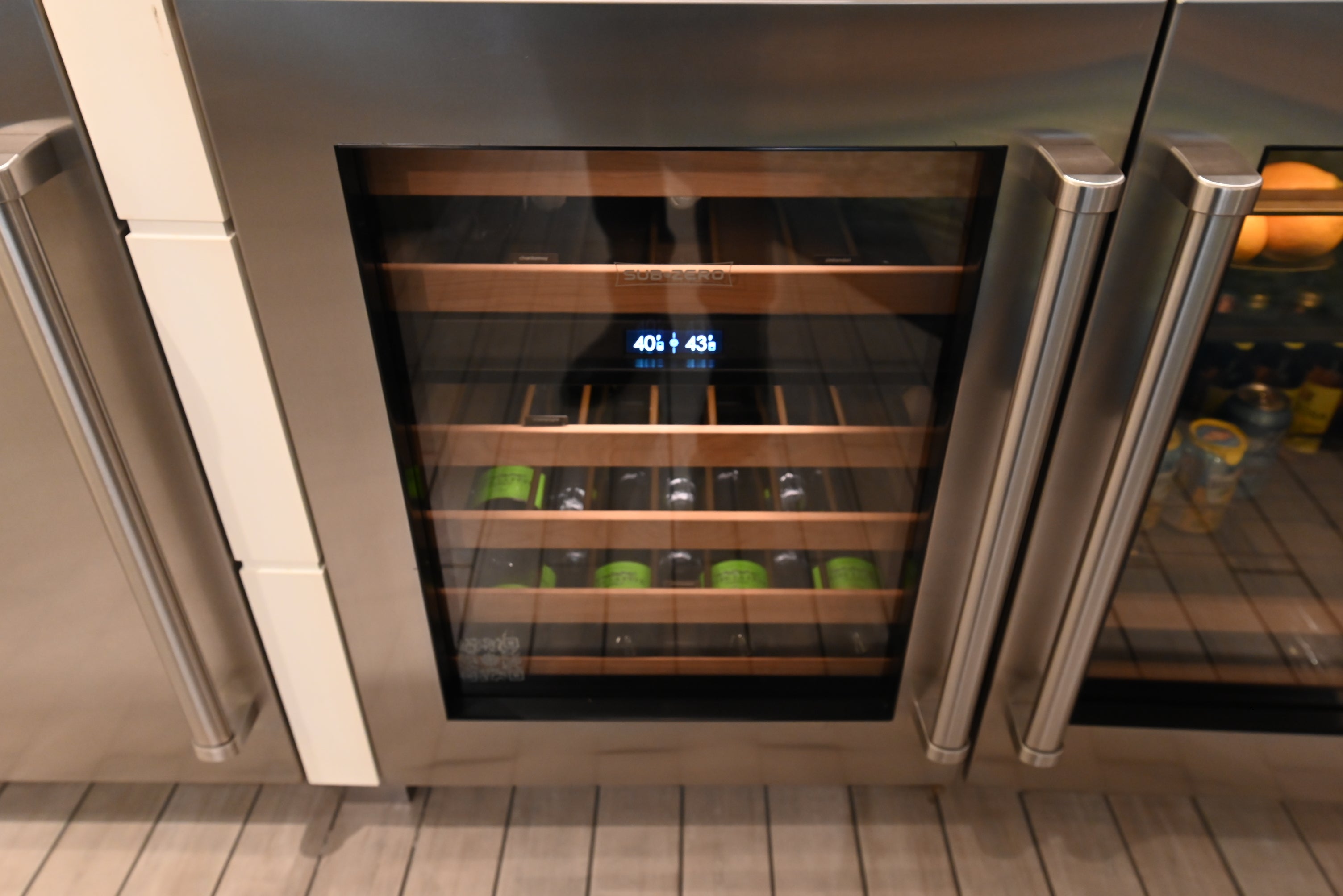 Sub-Zero Certified DEU2450W/L 24" Panel Ready Dual Zone Wine Cooler