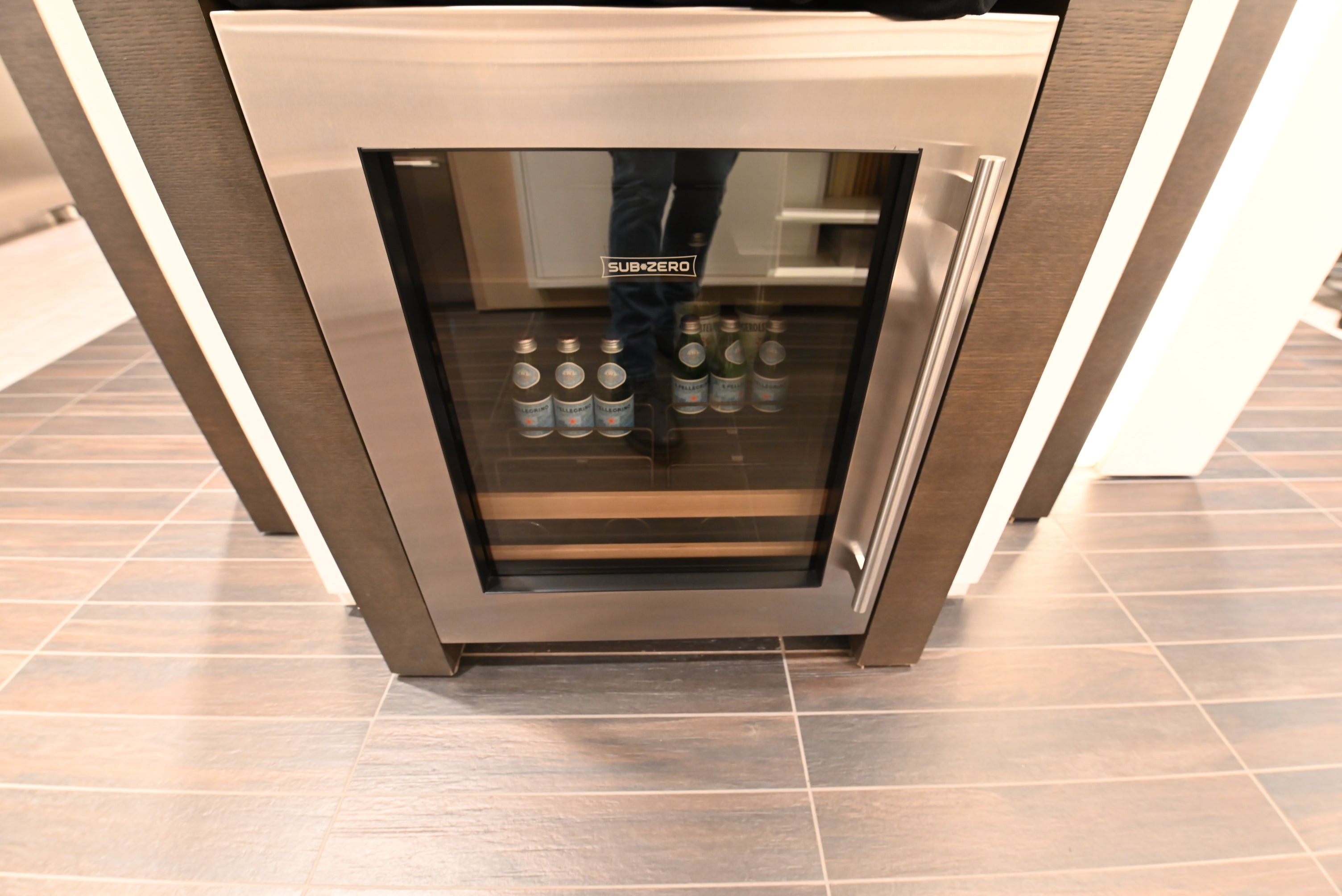 Sub-Zero Certified DEU2450BG/ADA 24" Stainless Steel Beverage Center, ADA Compliant