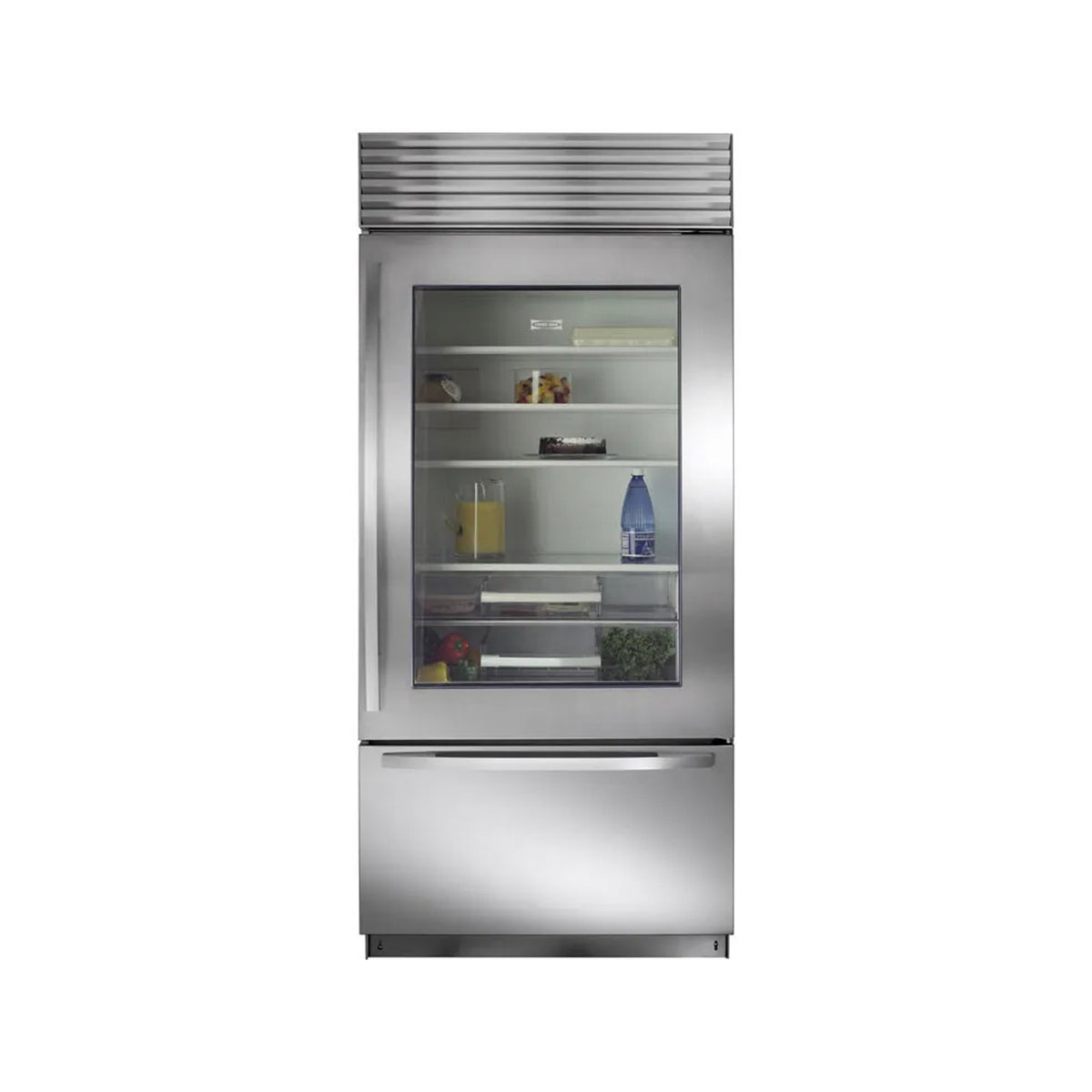 Sub-Zero Certified BI-36UG/S/TH 36" Stainless Steel Bottom Freezer Refrigerator