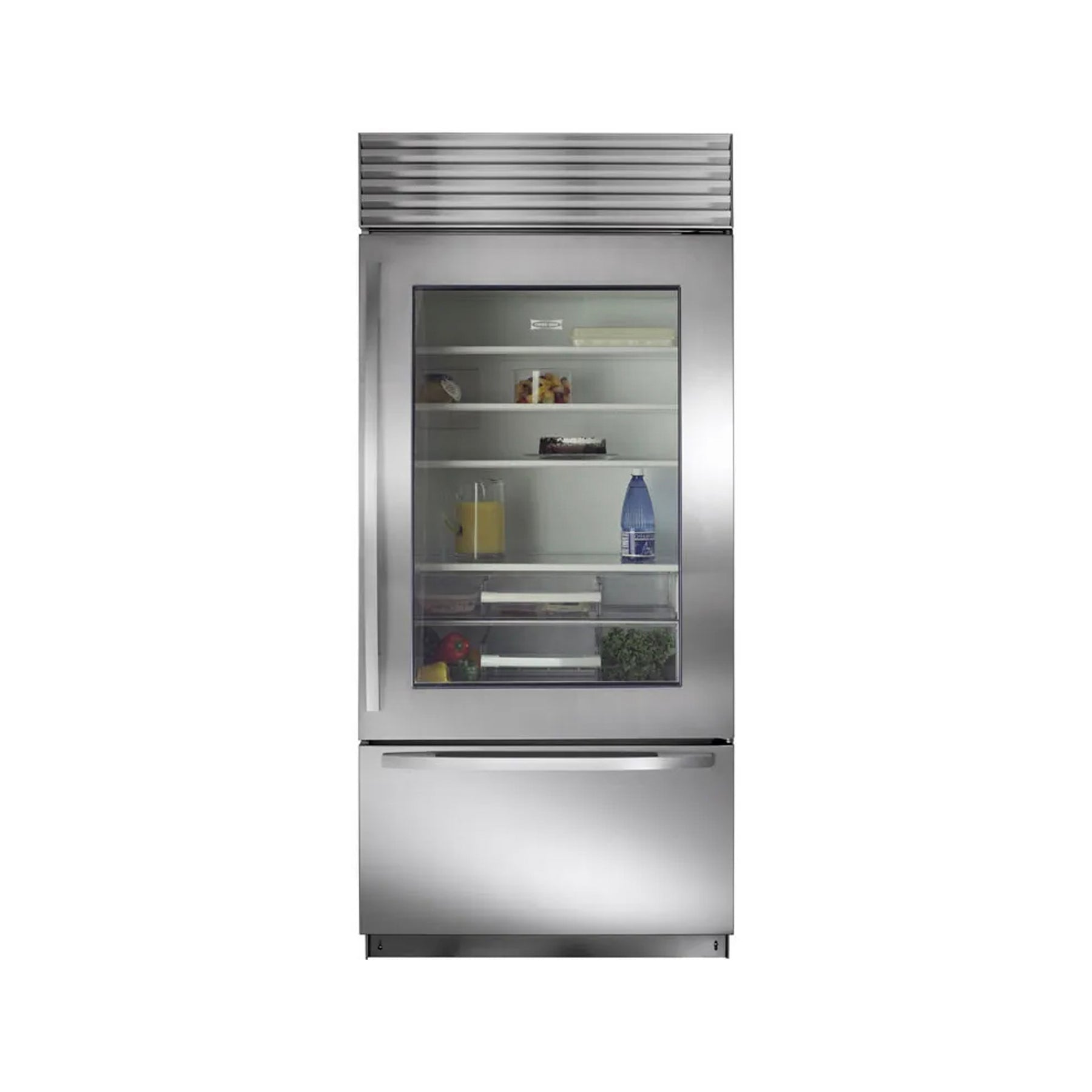 Sub-Zero Certified BI-36UG/S/TH 36" Stainless Steel Bottom Freezer Refrigerator