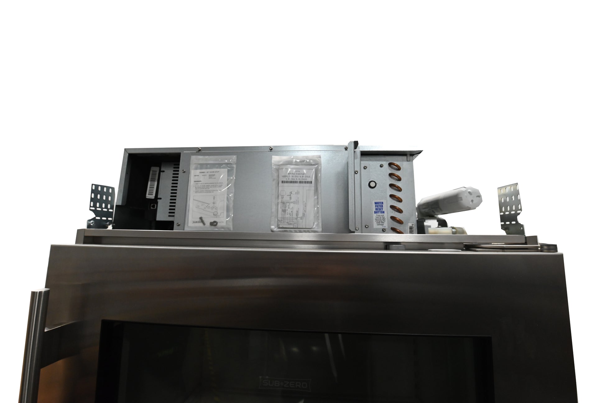 Sub-Zero Certified BI-36UG/S/TH 36" Stainless Steel Bottom Freezer Refrigerator