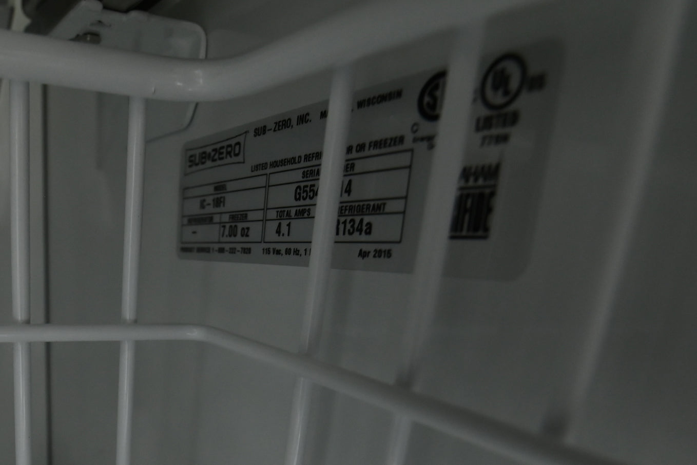 Sub-Zero Certified IC-18FI 18" Panel Ready Smart Freezer Column