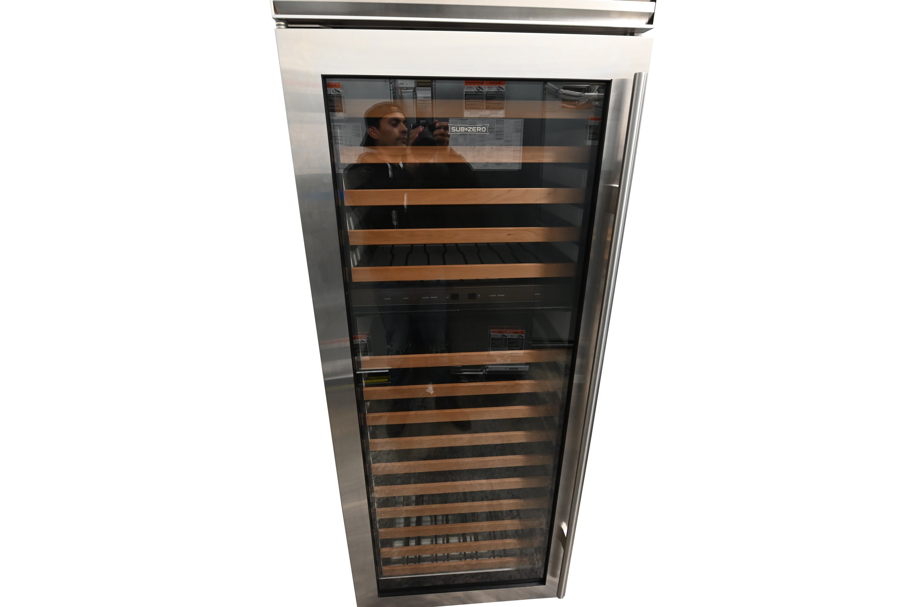 Sub-Zero Certified BW-30/S/TH 30" Stainless Steel Dual Zone Tall Wine Cooler