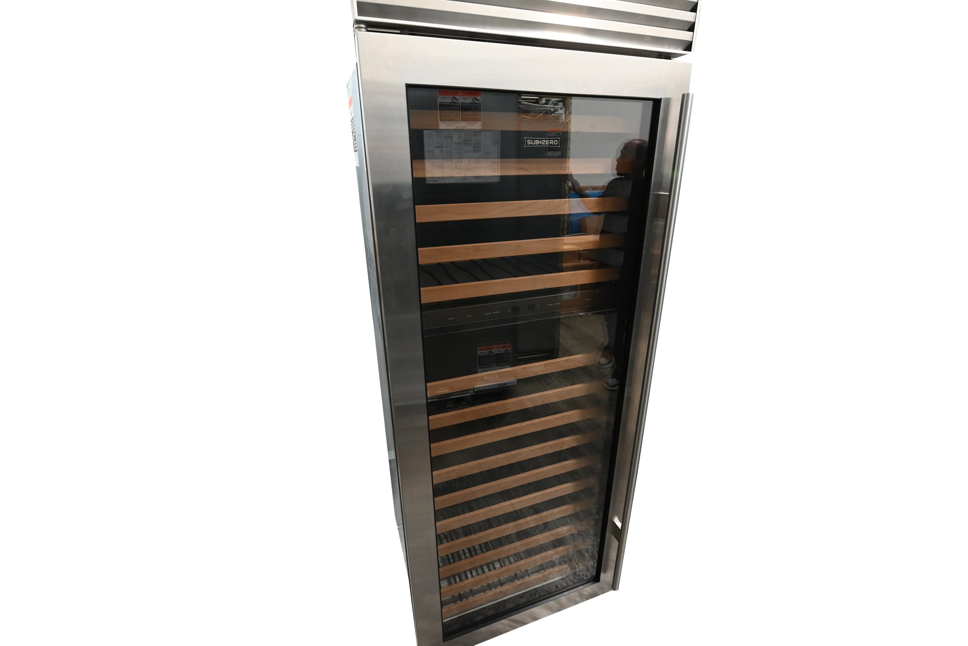 Sub-Zero Certified BW-30/S/TH 30" Stainless Steel Dual Zone Tall Wine Cooler