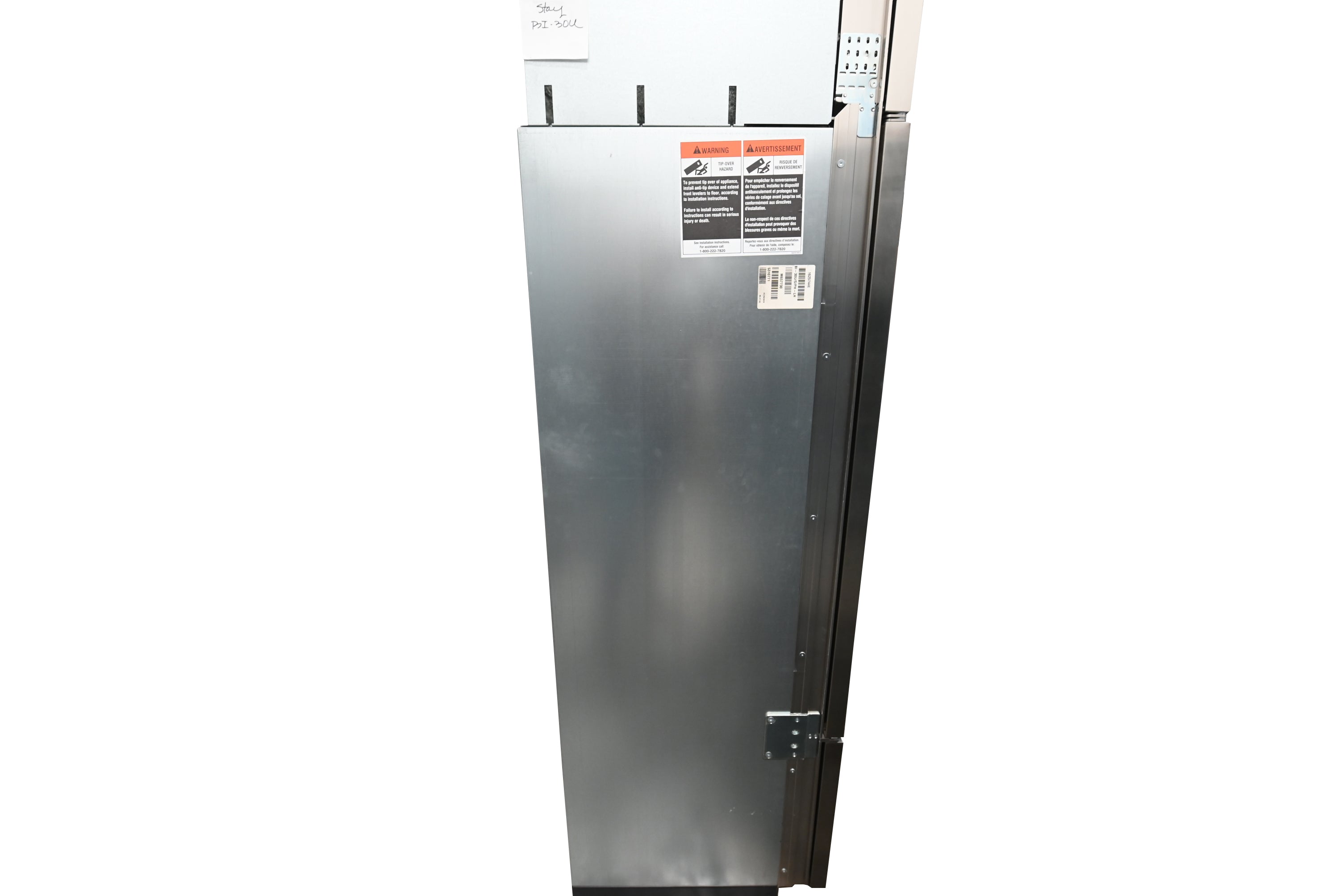 Sub-Zero Certified BI-30U/S/PH 30" Stainless Steel Bottom Freezer Refrigerator