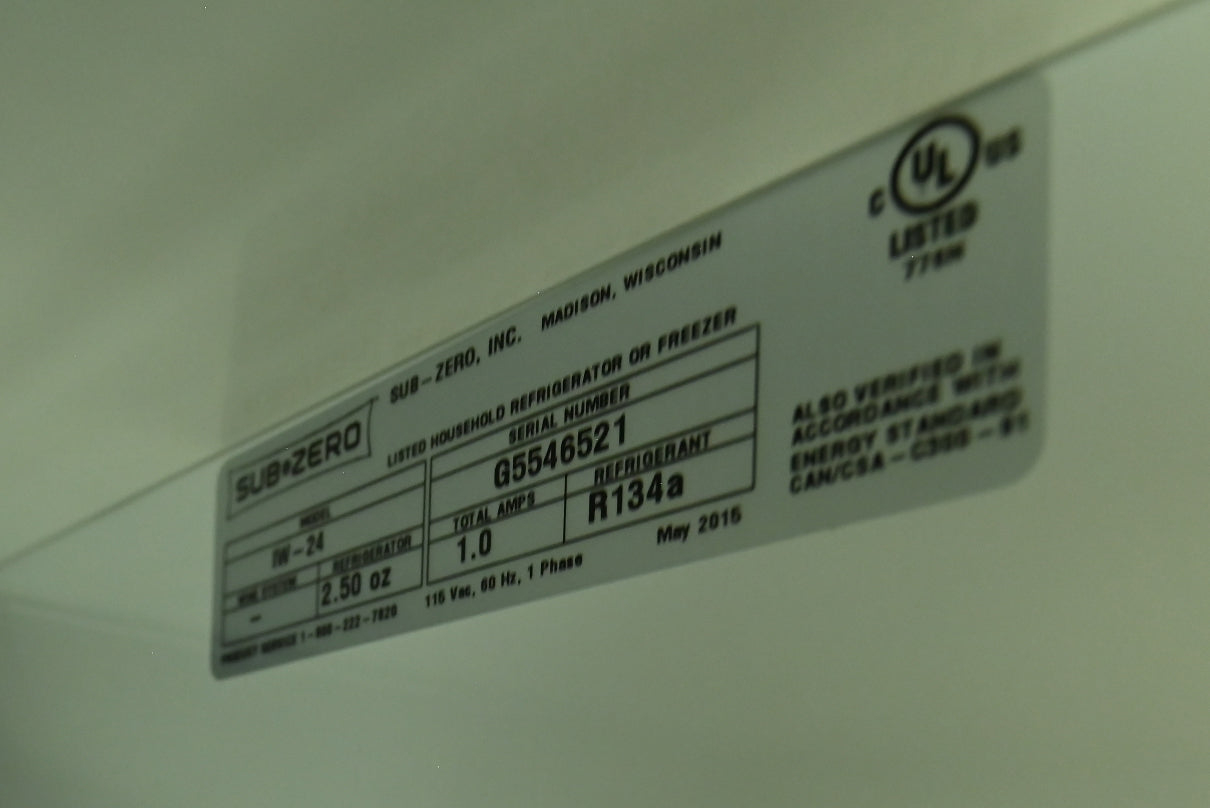 Sub-Zero Certified IW-24 24" Panel Ready Tall Dual Zone Smart Wine Cooler