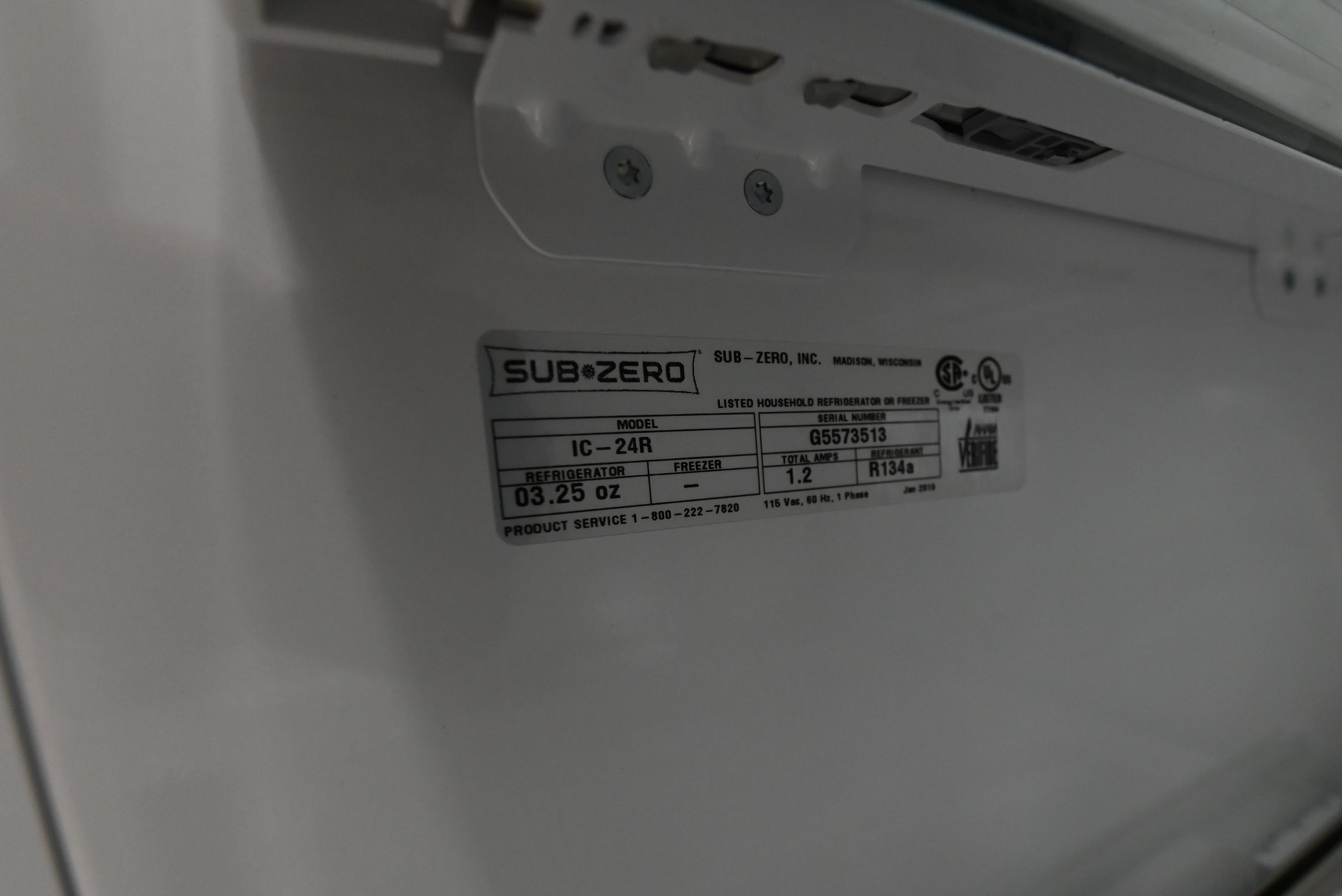 Sub-Zero Certified IC-24R 24" Panel Ready Smart Refrigerator Column