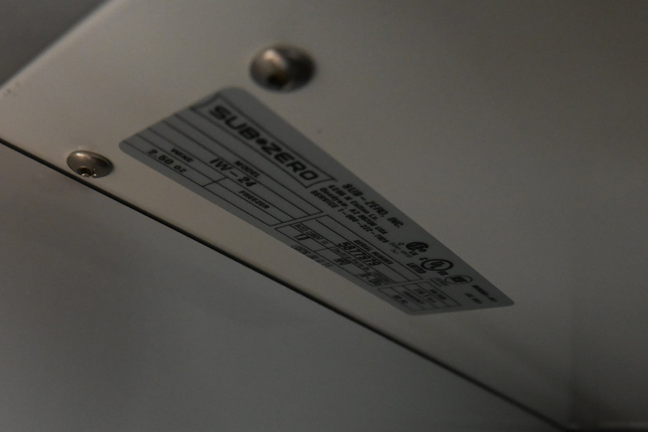 Sub-Zero Certified IW-24 24" Panel Ready Tall Dual Zone Smart Wine Cooler