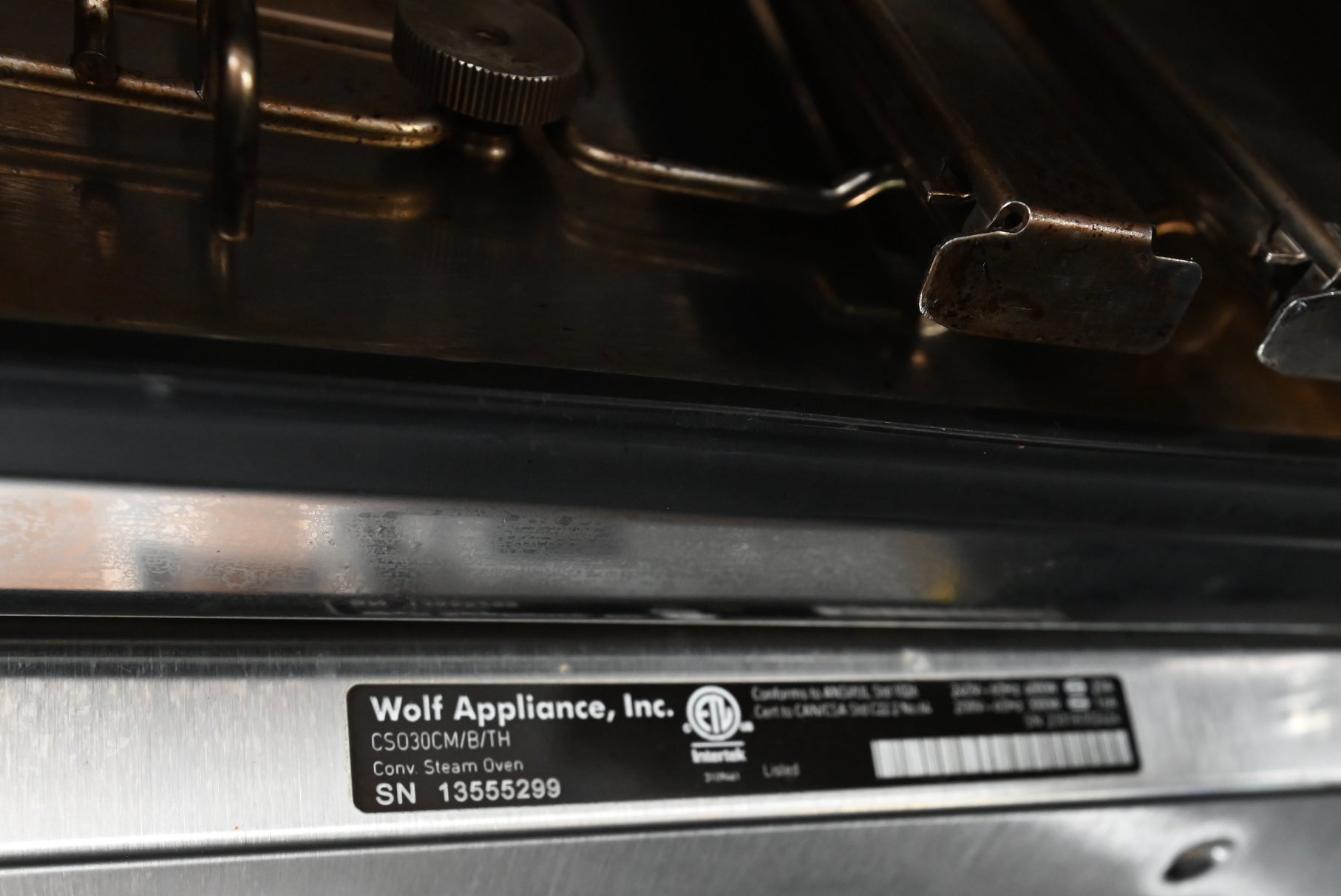 Wolf Certified CSO30CM/B/TH 30" Stainless Steel Convection Steam Oven