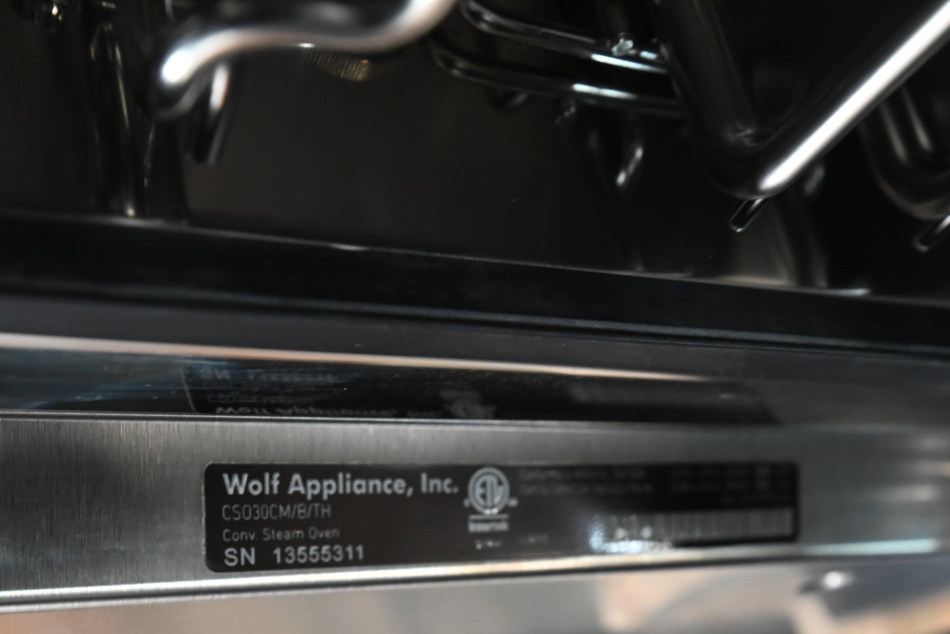 Wolf Certified CSO30CM/B/TH 30" Stainless Steel Convection Steam Oven