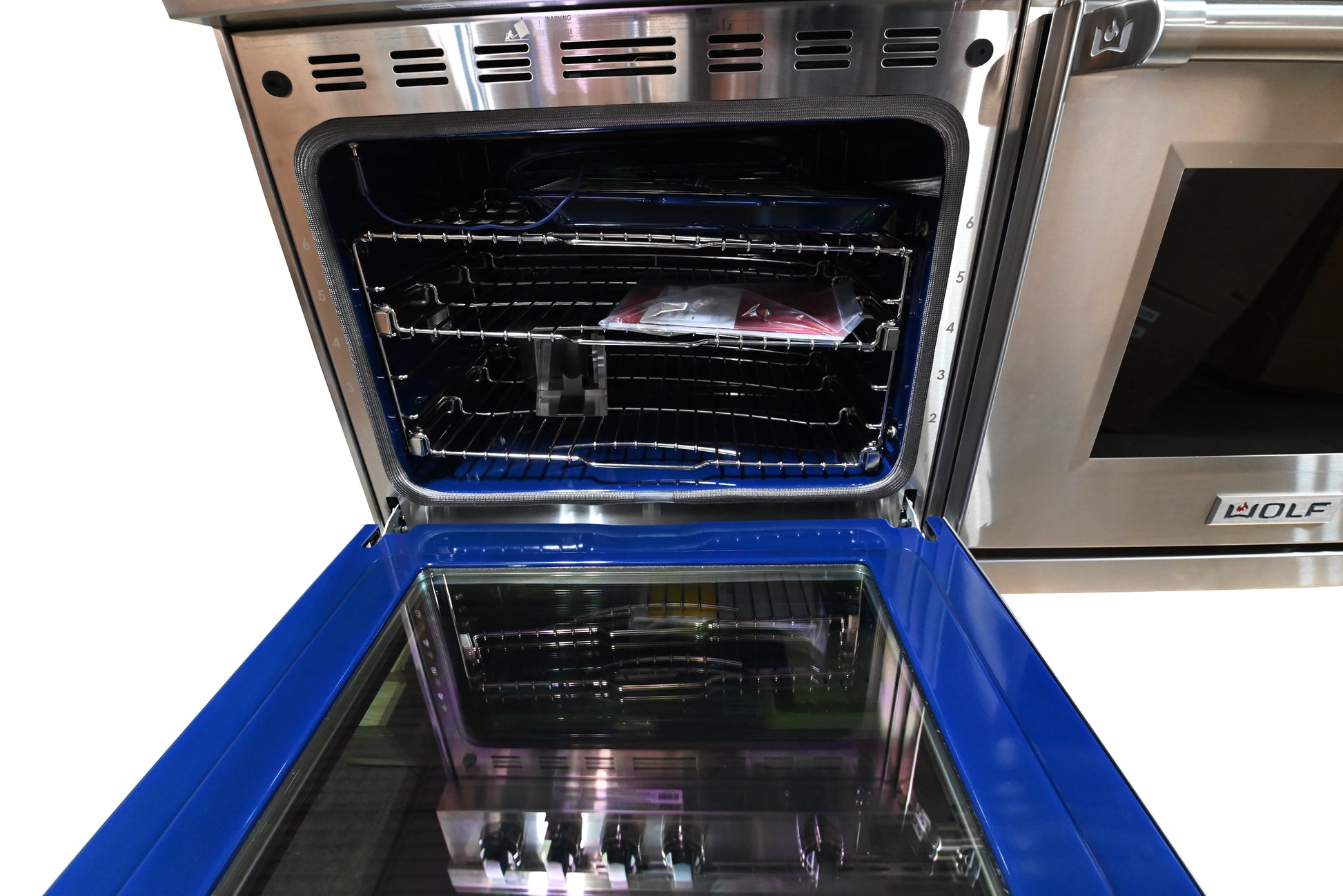 Wolf Certified DF60650F/S/P 60" Stainless Steel Duel Fuel Range with French Top