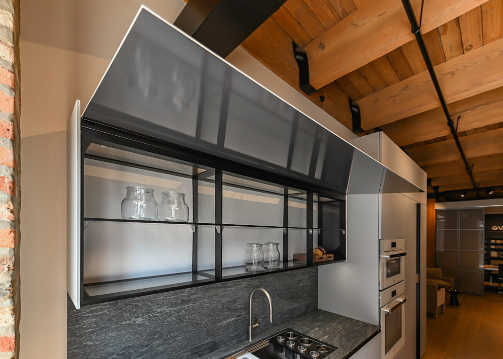 Valcucine Venture: Forma Mentis Modern Kitchen with Genius Loci Island