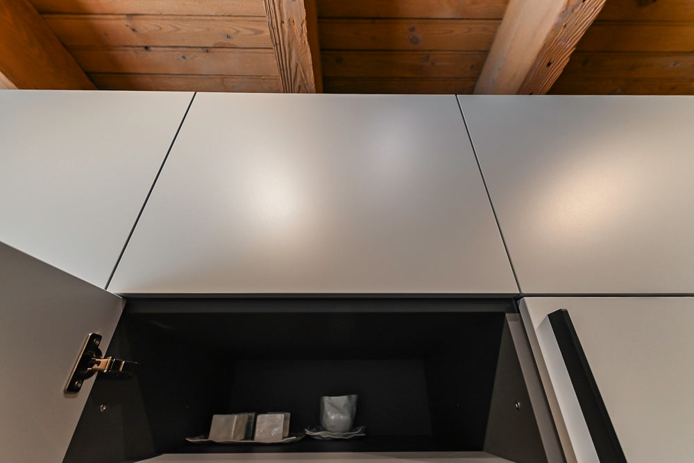 Valcucine Venture: Forma Mentis Modern Kitchen with Genius Loci Island