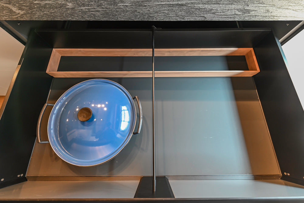 Valcucine Venture: Forma Mentis Modern Kitchen with Genius Loci Island