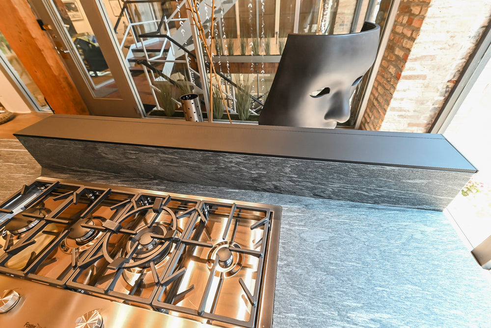 Valcucine Venture: Forma Mentis Modern Kitchen with Genius Loci Island