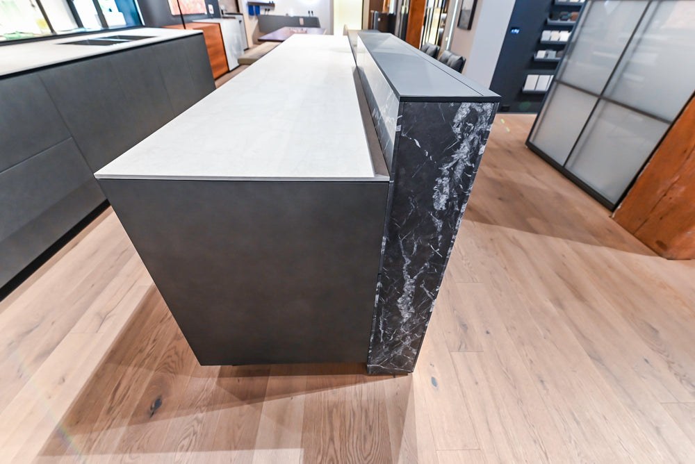 Valcucine Venture: Artematica Modern Kitchen with Island & Gaggenau Appliances