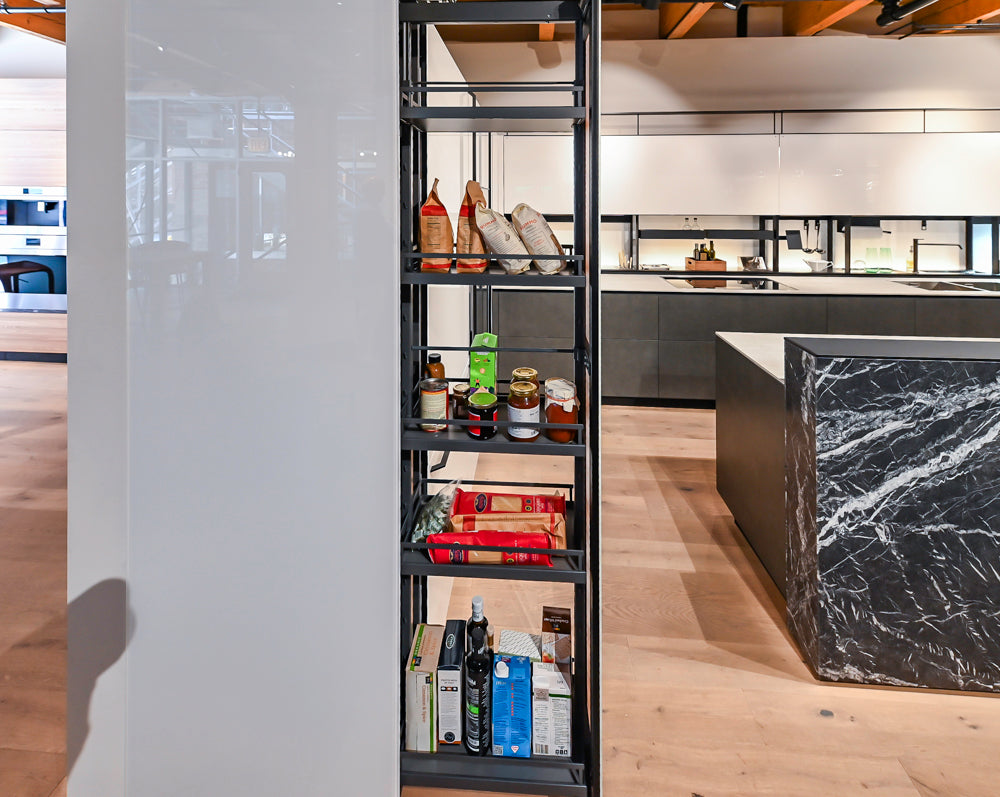 Valcucine Venture: Artematica Modern Kitchen with Island & Gaggenau Appliances
