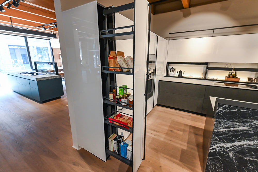 Valcucine Venture: Artematica Modern Kitchen with Island & Gaggenau Appliances