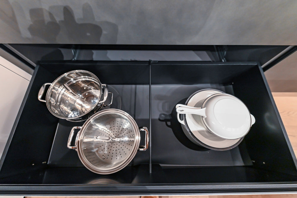 Valcucine Venture: Artematica Modern Kitchen with Island & Gaggenau Appliances