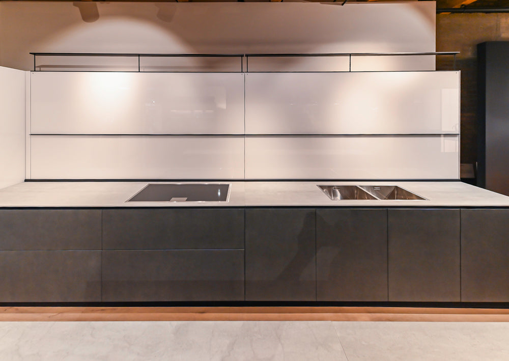 Valcucine Venture: Artematica Modern Kitchen with Island & Gaggenau Appliances