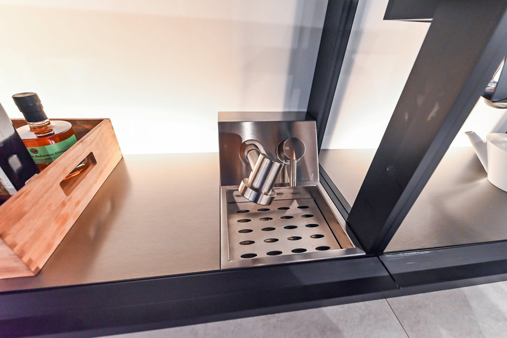 Valcucine Venture: Artematica Modern Kitchen with Island & Gaggenau Appliances