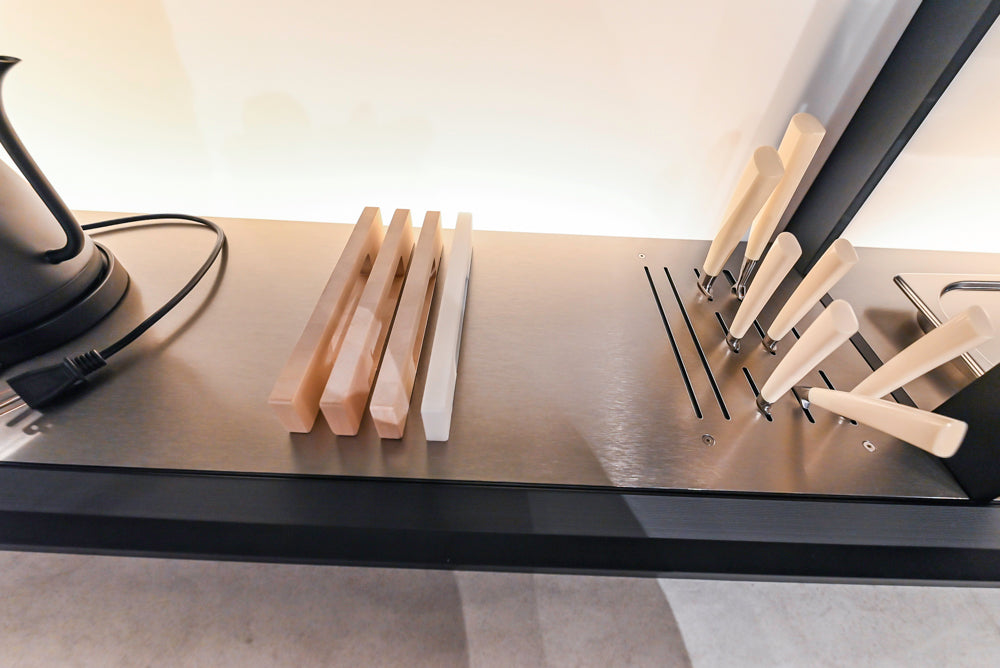 Valcucine Venture: Artematica Modern Kitchen with Island & Gaggenau Appliances