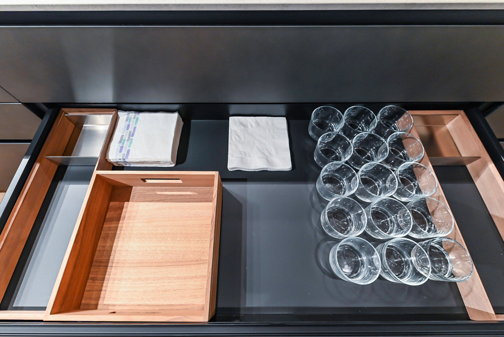 Valcucine Venture: Artematica Modern Kitchen with Island & Gaggenau Appliances