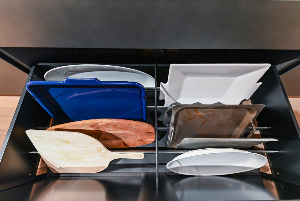 Valcucine Venture: Artematica Modern Kitchen with Island & Gaggenau Appliances