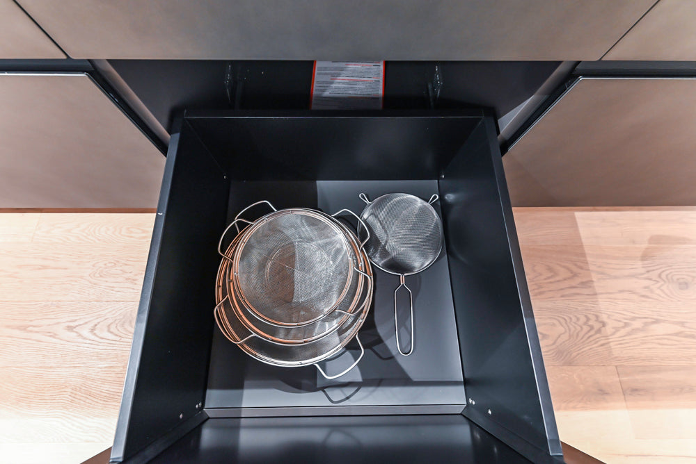 Valcucine Venture: Artematica Modern Kitchen with Island & Gaggenau Appliances