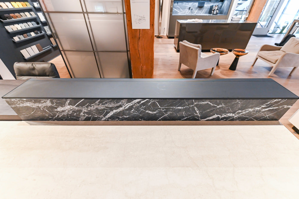 Valcucine Venture: Artematica Modern Kitchen with Island & Gaggenau Appliances