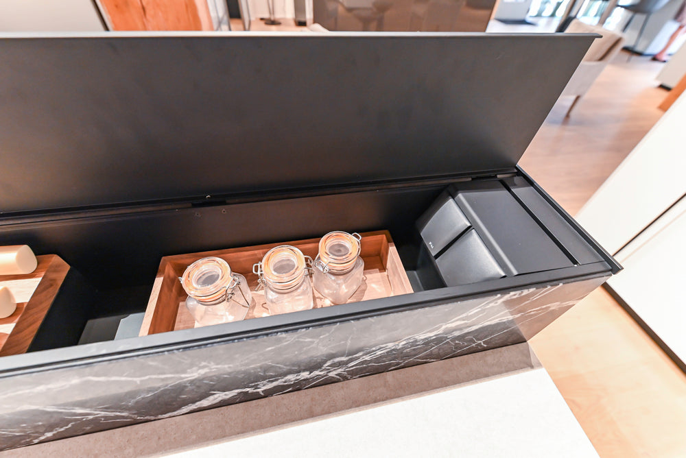 Valcucine Venture: Artematica Modern Kitchen with Island & Gaggenau Appliances