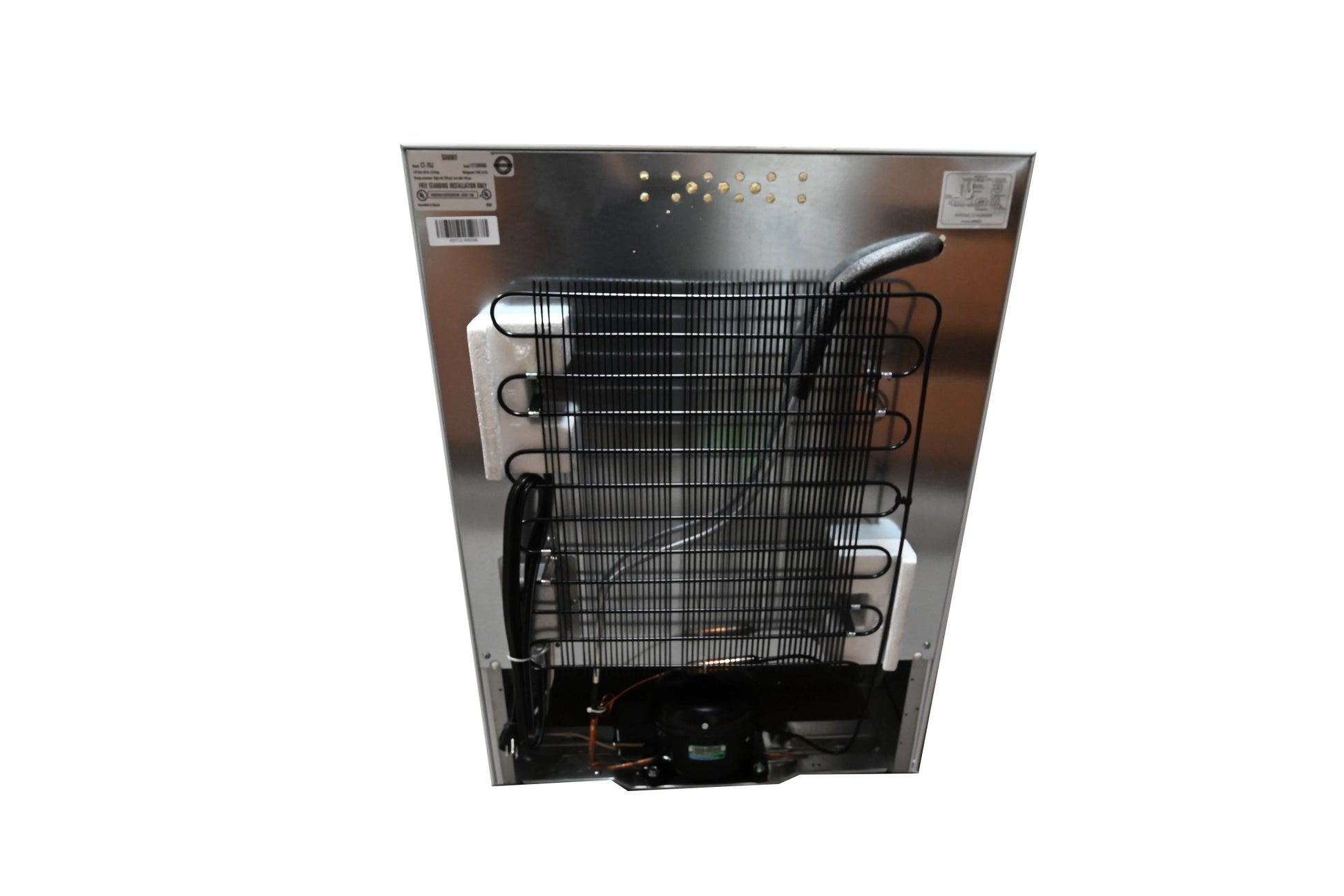 Summit CT-70J 24" White Compact Refrigerator and Freezer