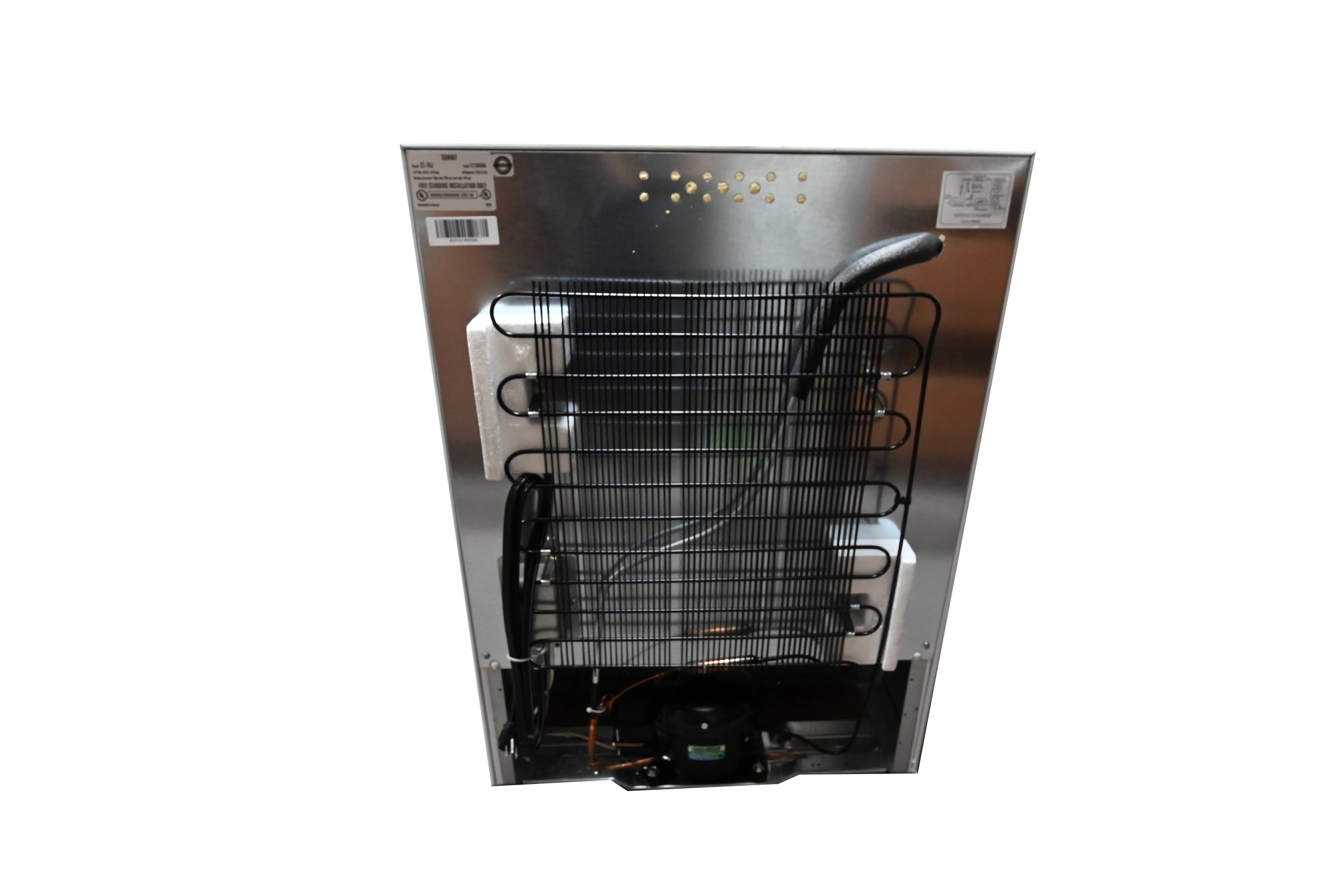 Summit CT-70J 24" White Compact Refrigerator and Freezer