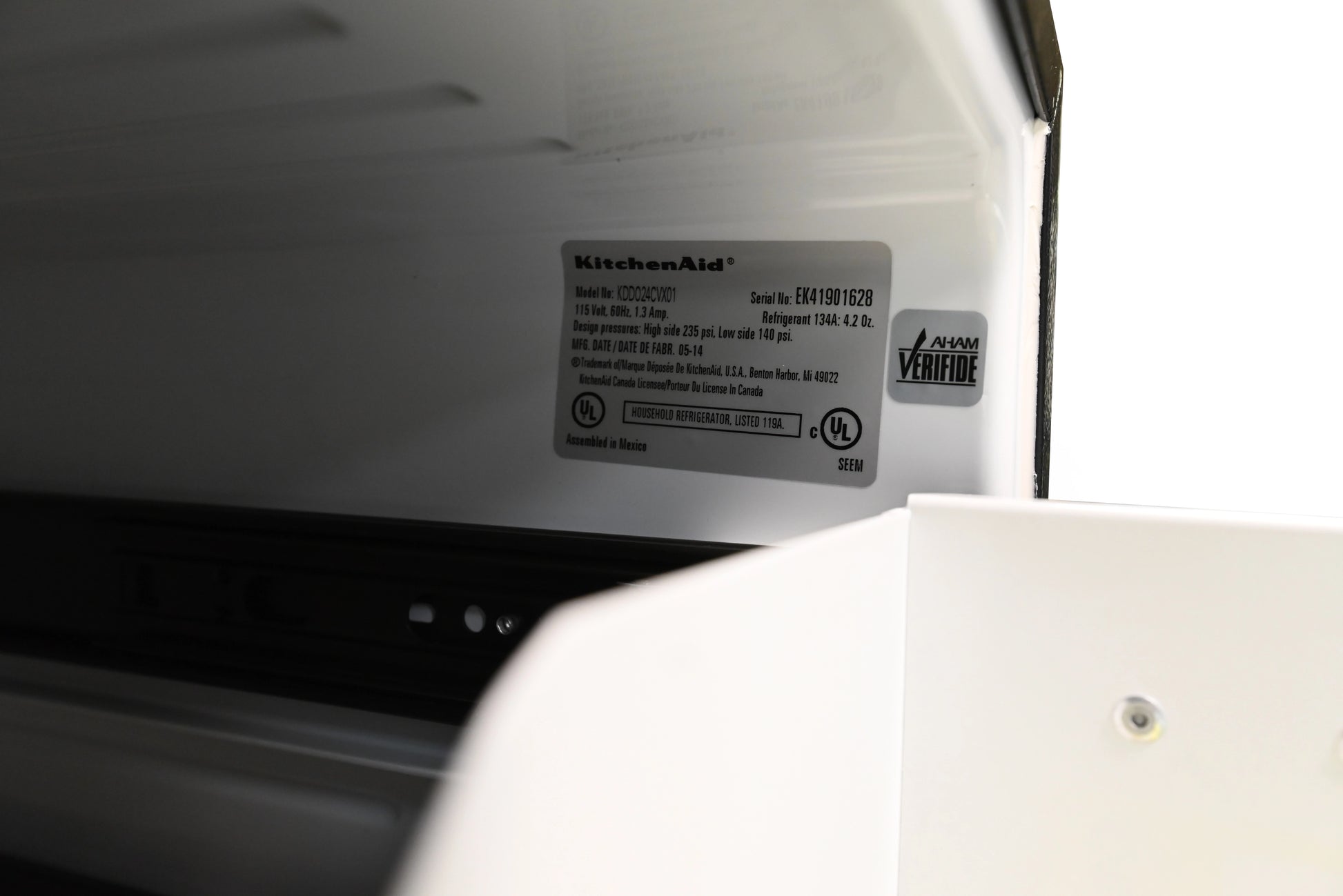 KitchenAid KDDO24CVX 24" Panel Ready Refrigerator Drawers