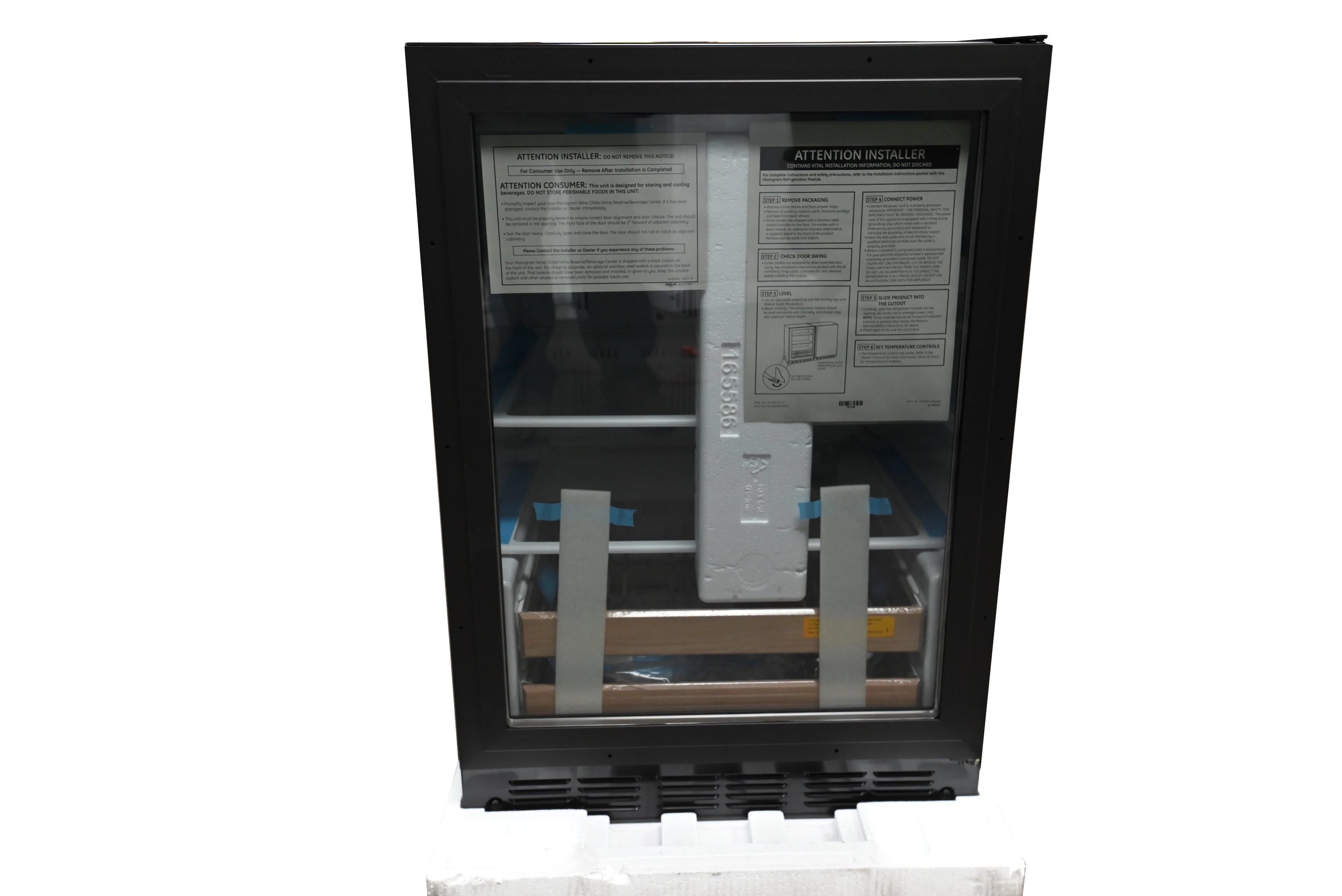 GE Monogram ZDBI240HAII 24" Panel Ready Undercounter Beverage Center