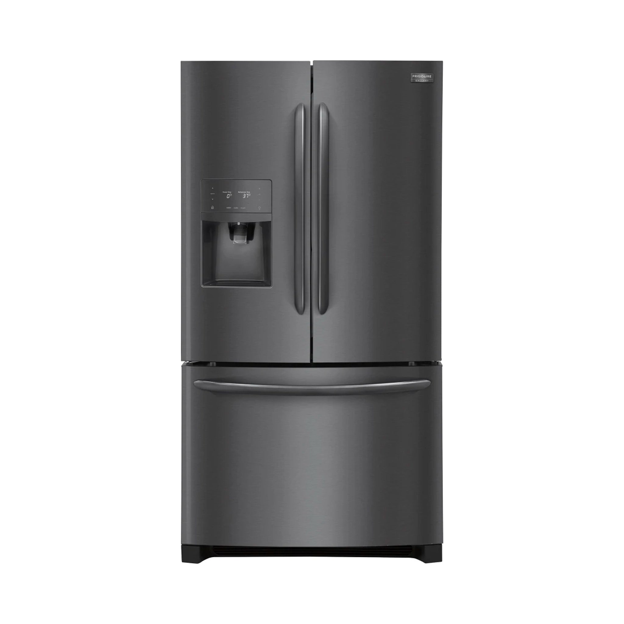 KitchenAid FGHD2368TD 36" Black Stainless Counter Depth French Door Refrigerator