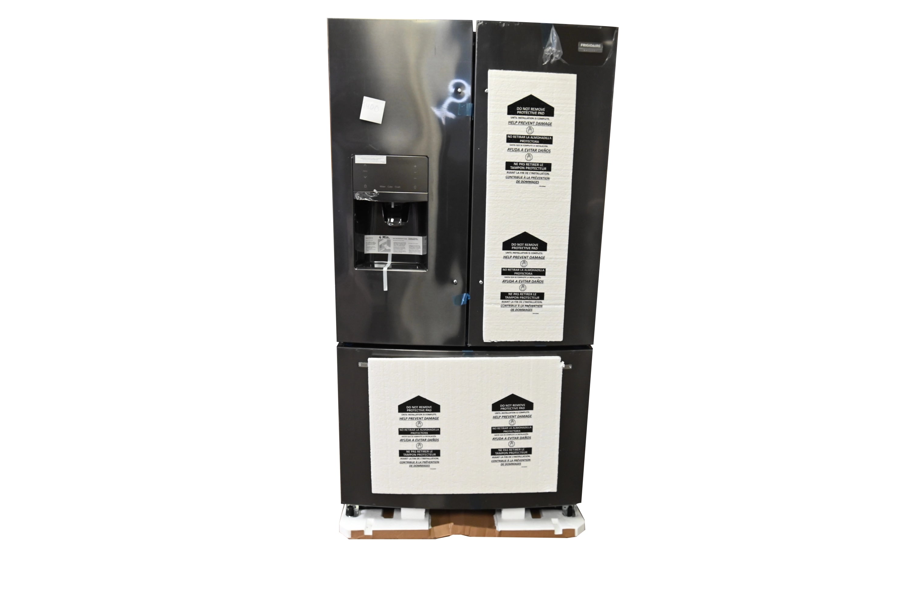 KitchenAid FGHD2368TD 36" Black Stainless Counter Depth French Door Refrigerator