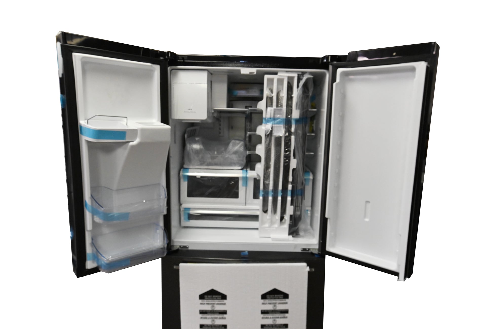 KitchenAid FGHD2368TD 36" Black Stainless Counter Depth French Door Refrigerator