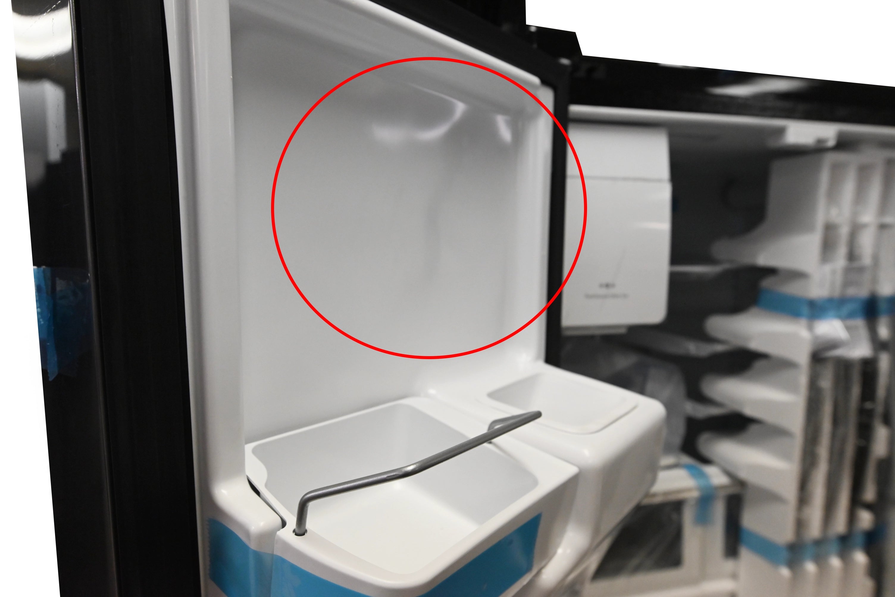 KitchenAid FGHD2368TD 36" Black Stainless Counter Depth French Door Refrigerator