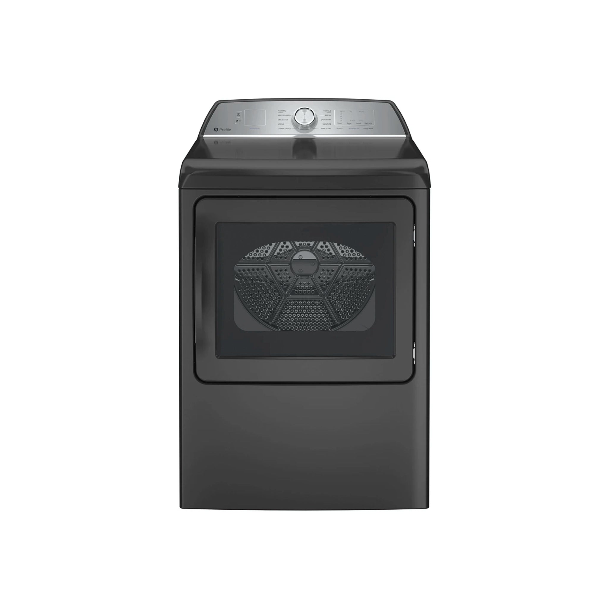 GE Profile PTD60GBPRDG 27" Diamond Gray Front Load Smart Gas Dryer