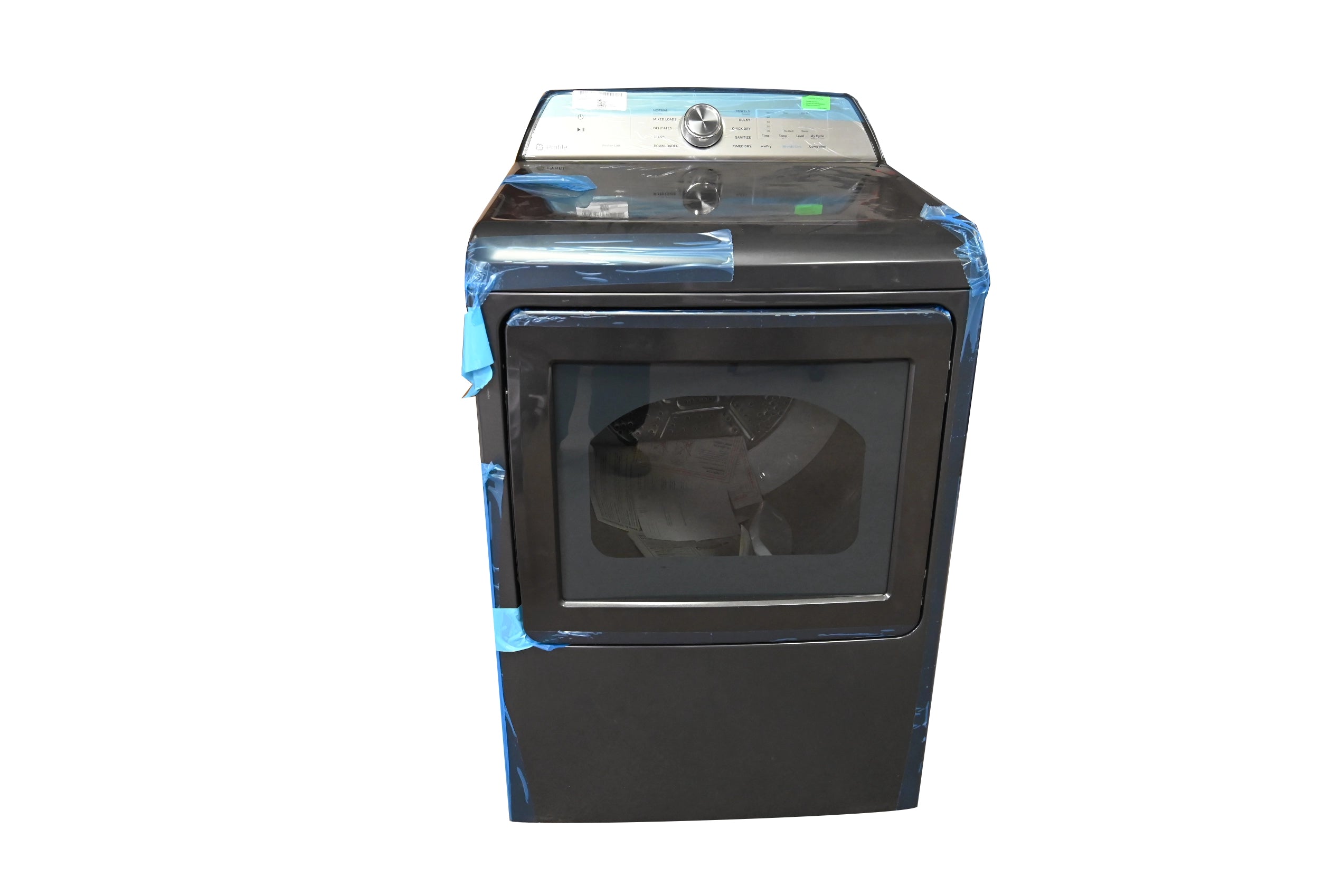 GE Profile PTD60GBPRDG 27" Diamond Gray Front Load Smart Gas Dryer