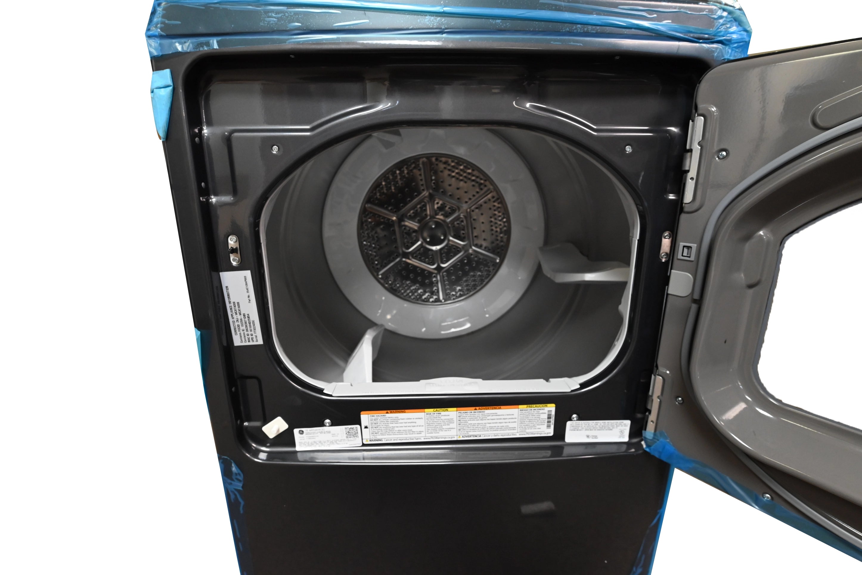 GE Profile PTD60GBPRDG 27" Diamond Gray Front Load Smart Gas Dryer